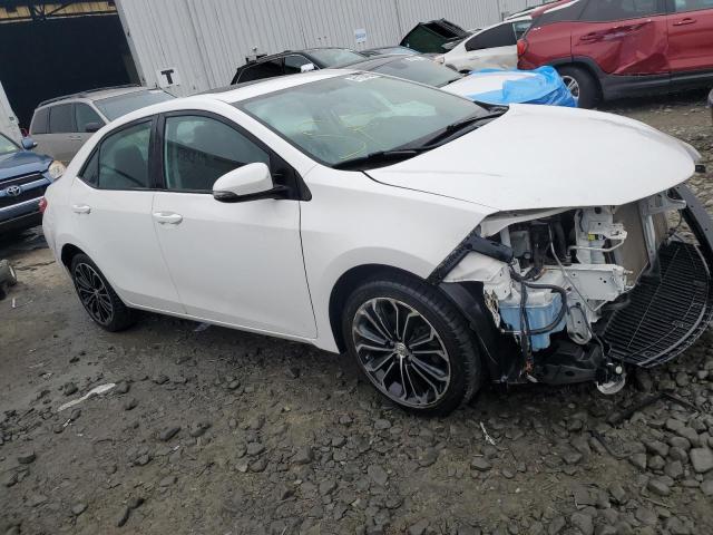 2T1BURHE5FC471206 - 2015 TOYOTA COROLLA L WHITE photo 4