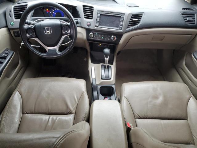 19XFB2F93CE053728 - 2012 HONDA CIVIC EXL Կարմիր լուսանկար 8