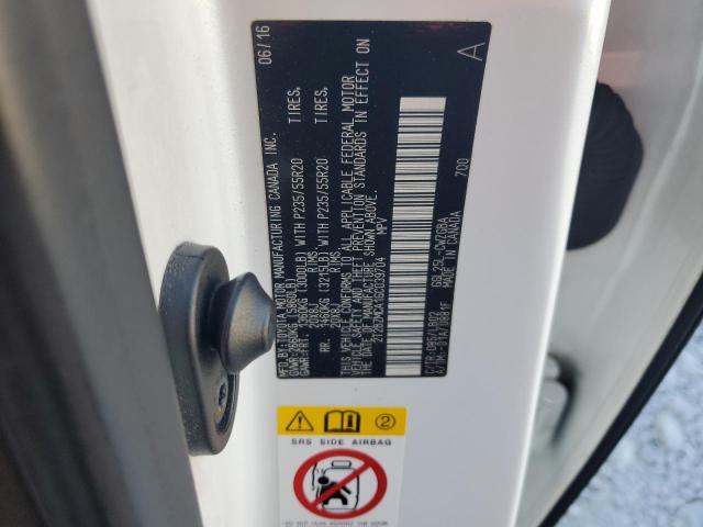 2T2BZMCA1GC039704 - 2016 LEXUS RX 350 BASE 白色 照片 13