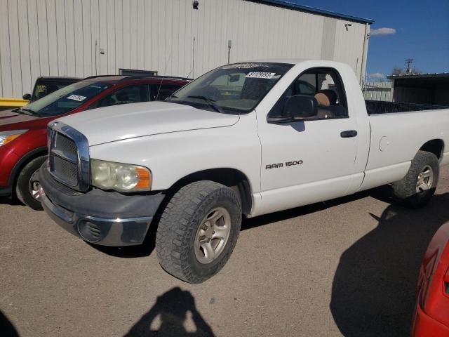 1D7HA16N23J652650 - 2003 DODGE RAM 1500 ST WHITE photo 1