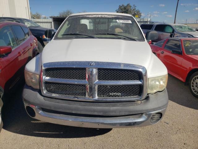 1D7HA16N23J652650 - 2003 DODGE RAM 1500 ST WHITE photo 5