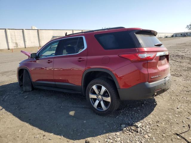 1GNEVHKW5KJ207348 - 2019 CHEVROLET TRAVERSE LT RED photo 2