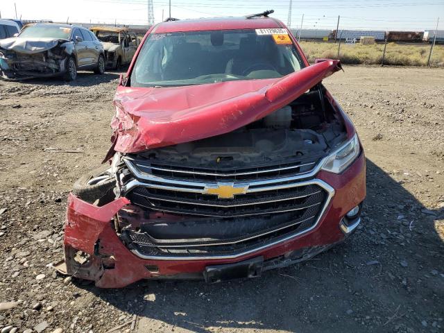 1GNEVHKW5KJ207348 - 2019 CHEVROLET TRAVERSE LT RED photo 5