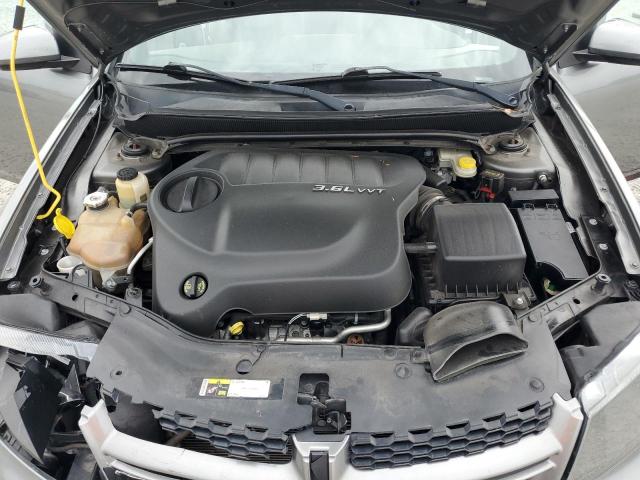 1C3CDZCG6DN772854 - 2013 DODGE AVENGER SXT GRAY photo 11