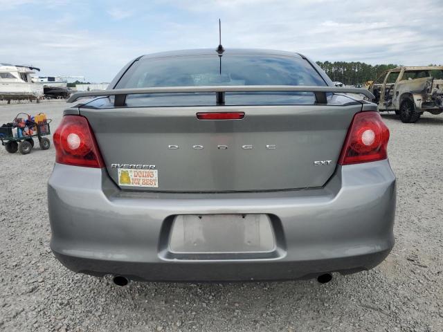 1C3CDZCG6DN772854 - 2013 DODGE AVENGER SXT GRAY photo 6