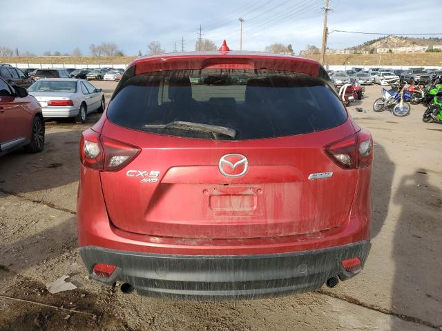 JM3KE4DY3G0677451 - 2016 MAZDA CX-5 GT RED photo 6