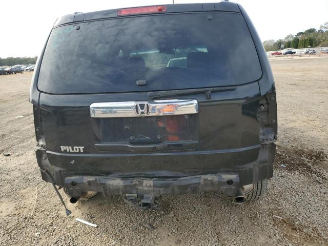 5FNYF3H52AB013399 - 2010 HONDA PILOT EXL BLACK photo 6