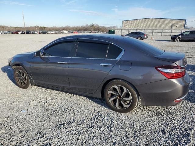 1HGCR2F78HA292877 - 2017 HONDA ACCORD EX GRAY photo 2