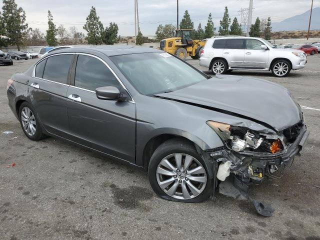 1HGCP3F89CA021338 - 2012 HONDA ACCORD EXL GRAY photo 4