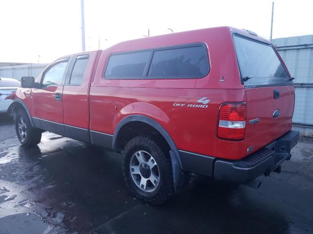 1FTPX14544NB97107 - 2004 FORD F150 RED photo 2