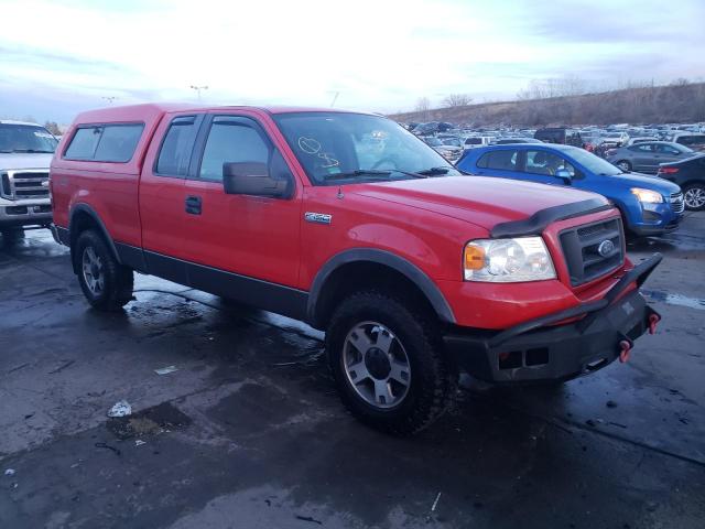 1FTPX14544NB97107 - 2004 FORD F150 RED photo 4