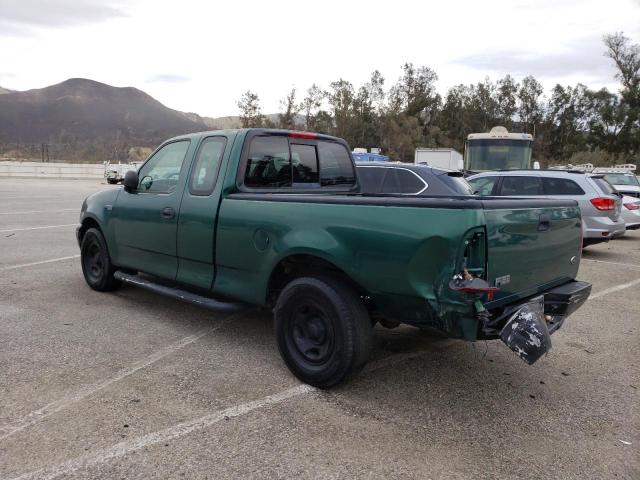 1FTZX1726XKB87677 - 1999 FORD F150 GREEN photo 2