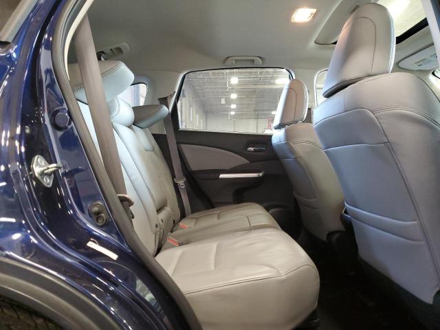 5J6RM4H99FL010436 - 2015 HONDA CR-V TOURING BLUE photo 11