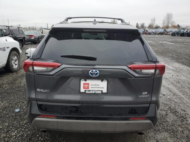 4T3T6RFV1NU103918 - 2022 TOYOTA RAV4 SE GRAY photo 6