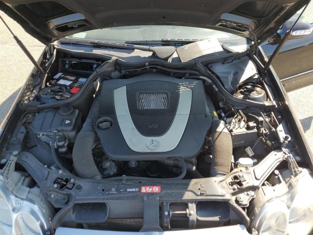 WDBTK56F47T086176 - 2007 MERCEDES-BENZ CLK 350 BLACK photo 11