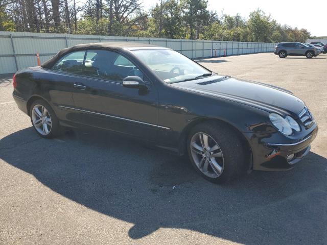 WDBTK56F47T086176 - 2007 MERCEDES-BENZ CLK 350 BLACK photo 4