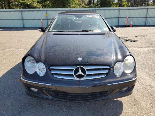 WDBTK56F47T086176 - 2007 MERCEDES-BENZ CLK 350 BLACK photo 5