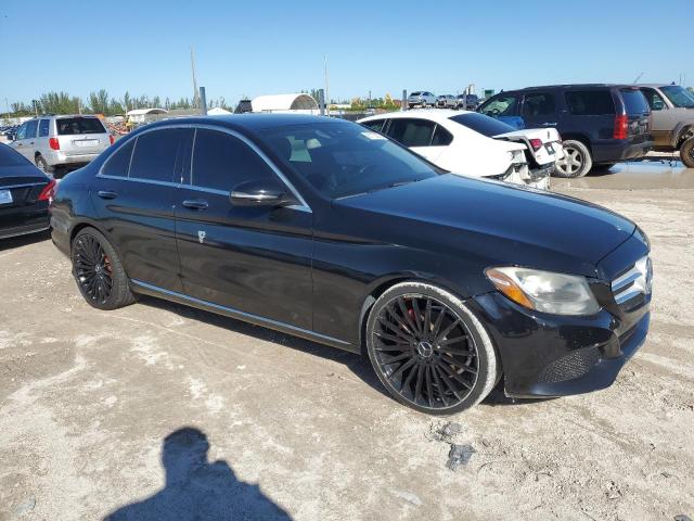 55SWF4JB9GU144530 - 2016 MERCEDES-BENZ C 300 BLACK photo 4