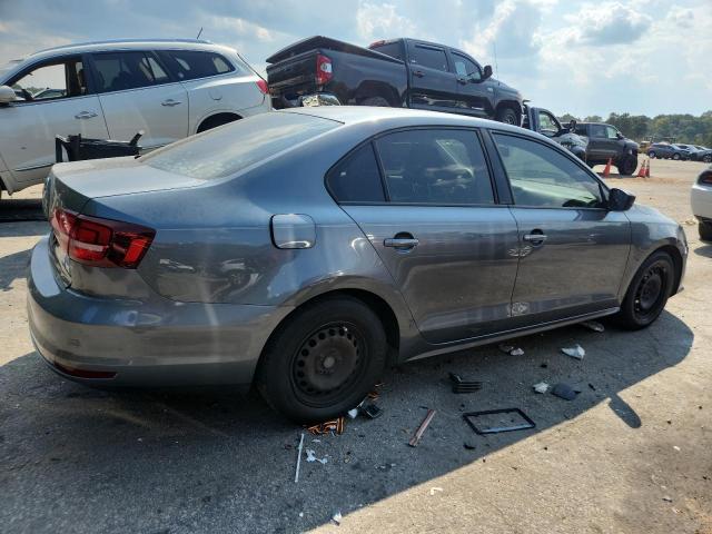 3VW267AJ1GM386763 - 2016 VOLKSWAGEN JETTA S GRAY photo 3
