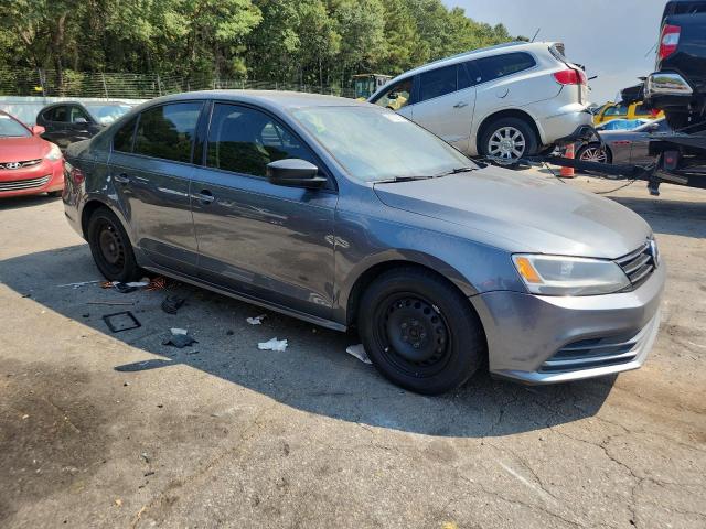 3VW267AJ1GM386763 - 2016 VOLKSWAGEN JETTA S GRAY photo 4