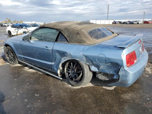 1ZVFT84N955228933 - 2005 FORD MUSTANG BLUE photo 2