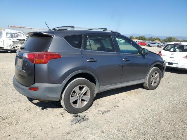 2T3WFREV1FW139320 - 2015 TOYOTA RAV4 XLE GRAY photo 3