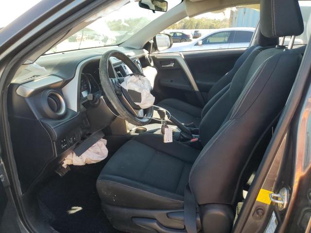 2T3WFREV1FW139320 - 2015 TOYOTA RAV4 XLE GRAY photo 7