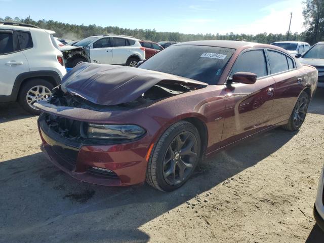 2C3CDXCT8HH660587 - 2017 DODGE CHARGER R/T BURGUNDY photo 1