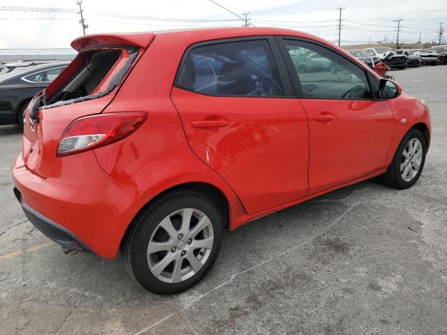 JM1DE1HZ4B0119488 - 2011 MAZDA MAZDA2 红色 照片 3