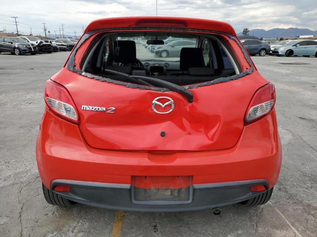 JM1DE1HZ4B0119488 - 2011 MAZDA MAZDA2 红色 照片 6