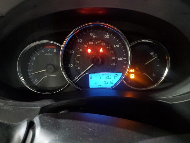 2T1BURHE4GC526052 - 2016 TOYOTA COROLLA L ვერცხლისფერი ფოტო 9