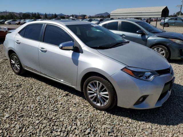 5YFBURHE8EP016803 - 2014 TOYOTA COROLLA L SILVER photo 4