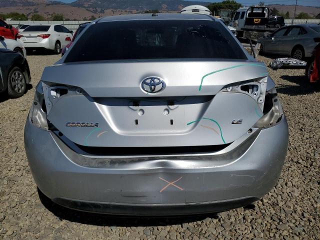 5YFBURHE8EP016803 - 2014 TOYOTA COROLLA L SILVER photo 6