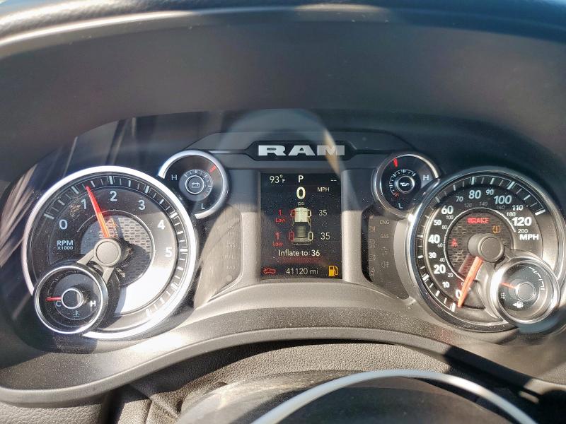 1C6SRFFT5KN646523 - 2019 RAM 1500 BIG HORN/LONE STAR BLACK photo 9