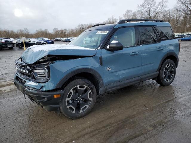 3FMCR9C67PRD92794 - 2023 FORD BRONCO SPO OUTER BANKS BLUE photo 1