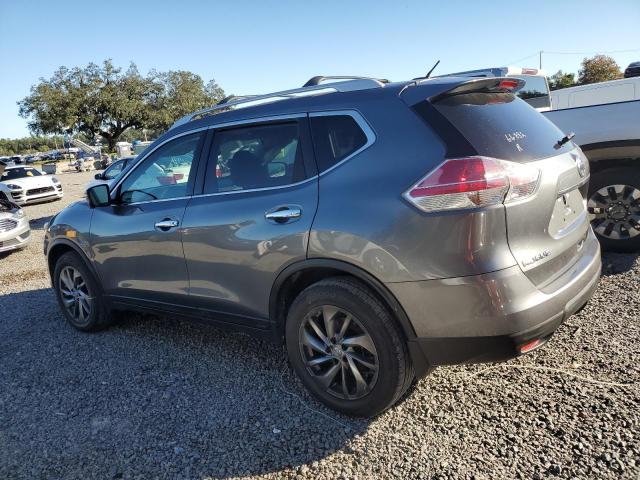 5N1AT2MV7FC827462 - 2015 NISSAN ROGUE S GRAY photo 2