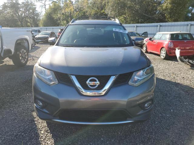 5N1AT2MV7FC827462 - 2015 NISSAN ROGUE S GRAY photo 5