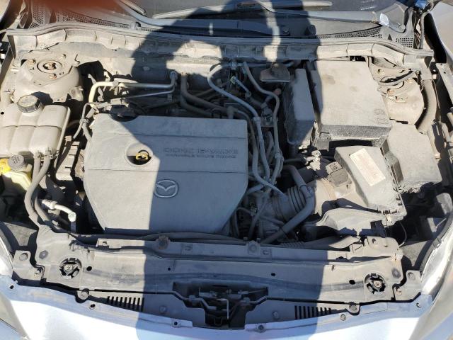 JM1BL1SF4A1344451 - 2010 MAZDA 3 I SILVER photo 11