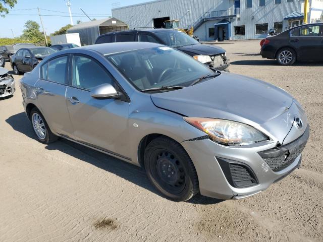 JM1BL1SF4A1344451 - 2010 MAZDA 3 I SILVER photo 4