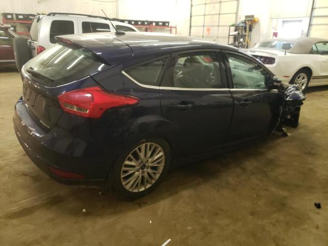 1FADP3N21HL277314 - 2017 FORD FOCUS TITANIUM BLUE photo 3