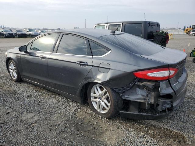 3FA6P0H71FR195922 - 2015 FORD FUSION SE GRAY photo 2