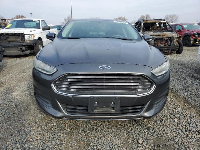 3FA6P0H71FR195922 - 2015 FORD FUSION SE GRAY photo 5