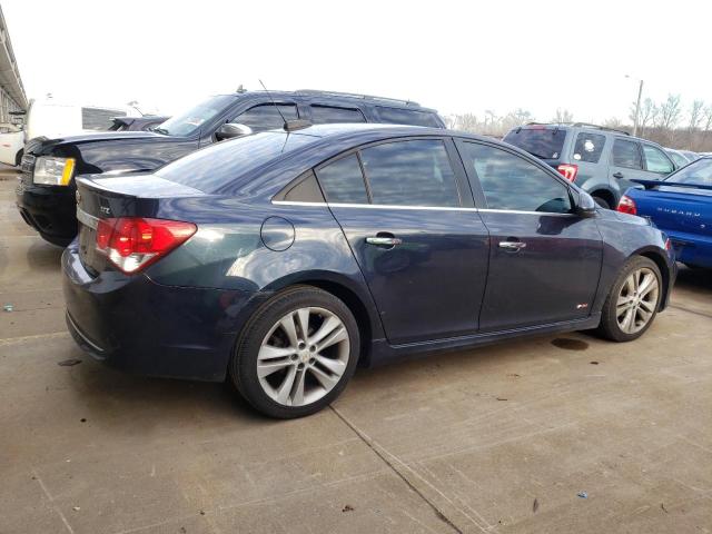 1G1PG5SB5F7225397 - 2015 CHEVROLET CRUZE LTZ BLACK photo 3