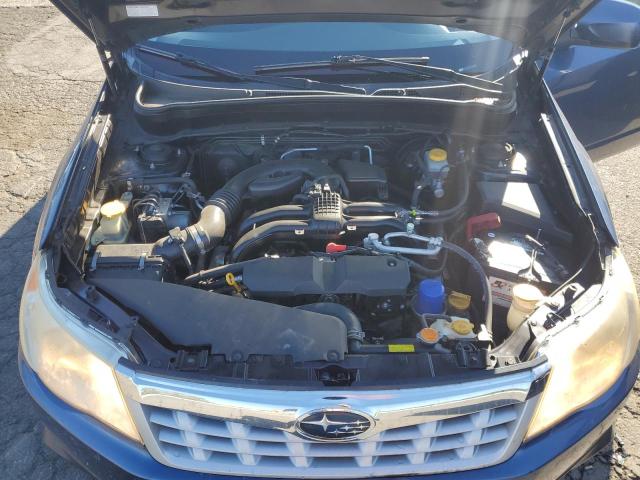 JF2SHADC0CH413698 - 2012 SUBARU FORESTER 2.5X PREMIUM أزرق صورة 11