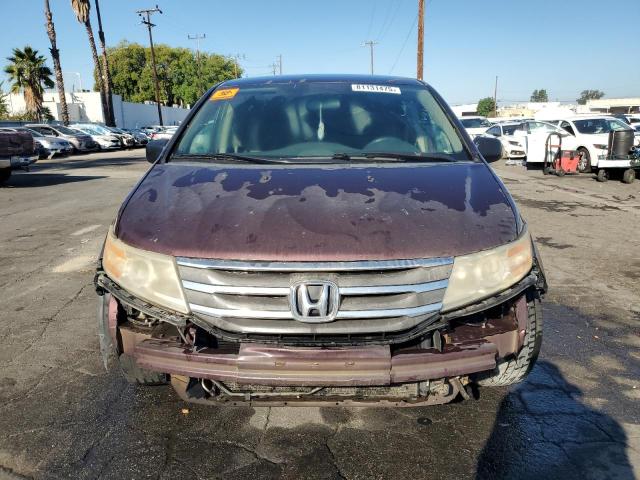 5FNRL5H26CB114785 - 2012 HONDA ODYSSEY LX BURGUNDY photo 5