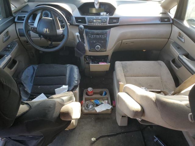 5FNRL5H26CB114785 - 2012 HONDA ODYSSEY LX BURGUNDY photo 8