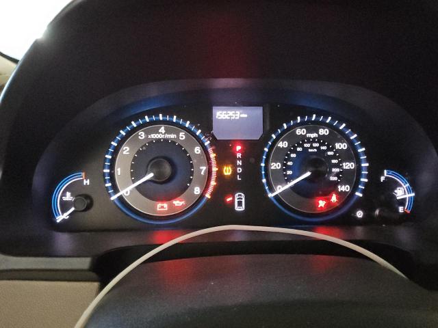 5FNRL5H26CB114785 - 2012 HONDA ODYSSEY LX BURGUNDY photo 9