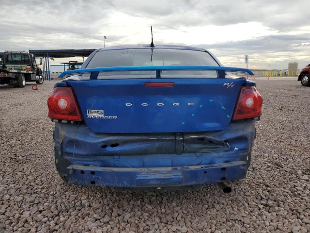 1C3CDZAB0EN139839 - 2014 DODGE AVENGER SE BLUE photo 6