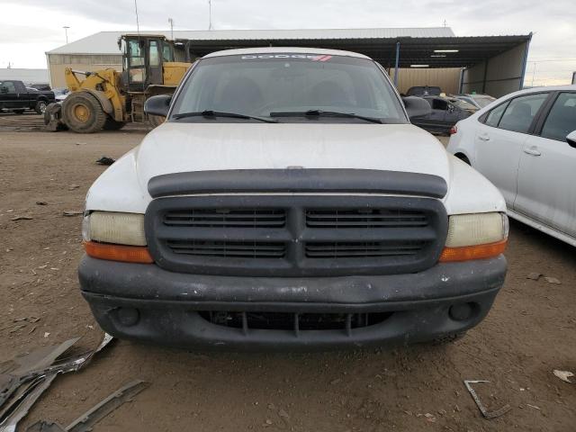 1B7FL26X0VS223636 - 1997 DODGE DAKOTA WHITE photo 5