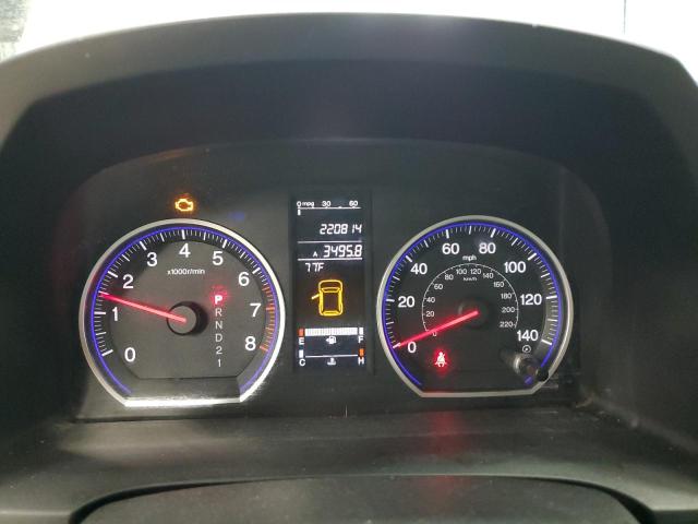 JHLRE48528C003379 - 2008 HONDA CR-V EX WHITE photo 9